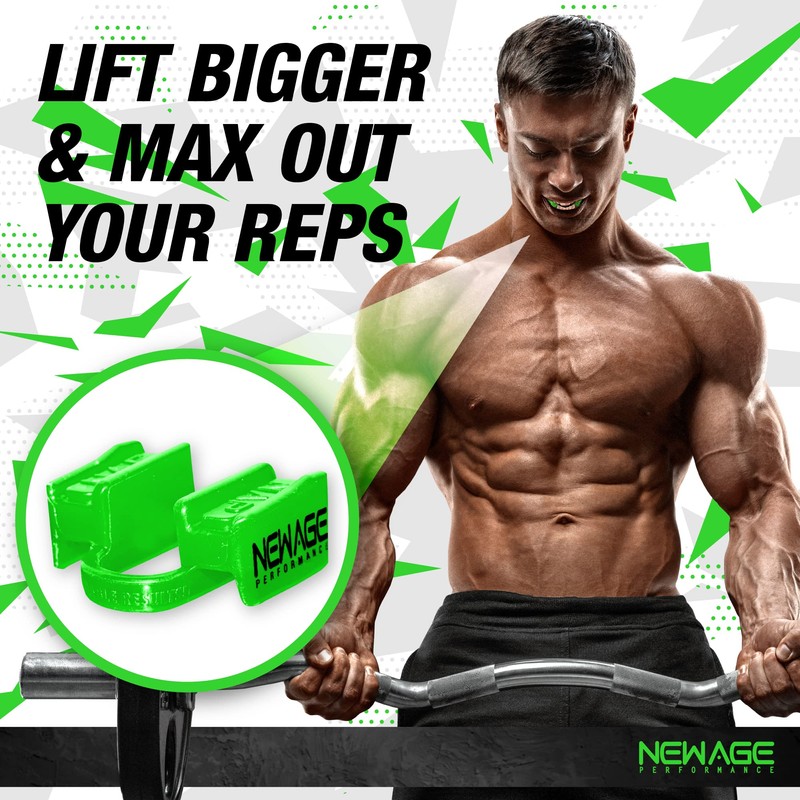 New Age Performance 6DS Heavy Lifting Mouthpiece, Increase Maximum Strength