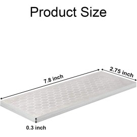 S SATC Diamond Sharpening Stone 2 Side Grit 400/1000 Plate White