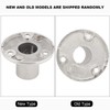 90 Degree Boots Handrail, Round Base 316 Stainless Steel Hardware