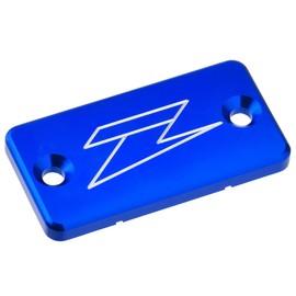 ZETA BRAKE RESERVOIR COVER BLUE RM/YZ KX FRONT KLX250/DRZ400 REAR