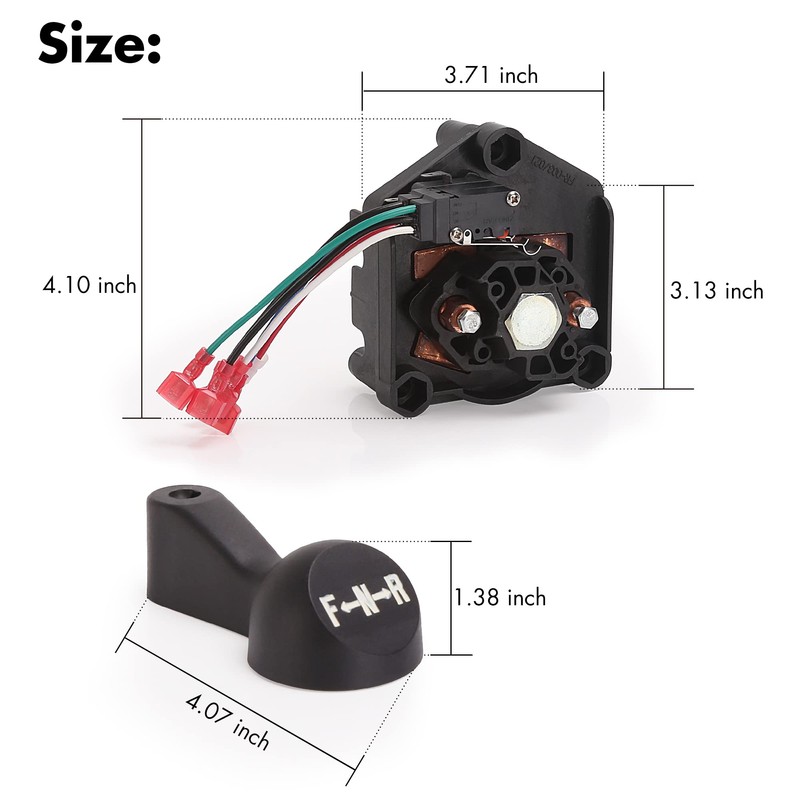 10L0L Golf Cart Forward and Reverse Switch with Handle Fits