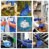 kitchen-star Ultimate Rubber Household PVC Gloves with Comfortable Cotton Lined,