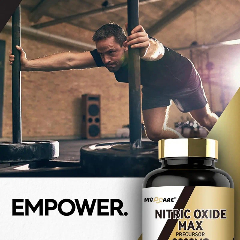 Nitric Oxide Max 3000mg 90caps Arginina Citrulline