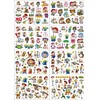 Toy Story Temporary Tattoos,8 Sheets 200+ Patterns Temporary Waterproof Removable,