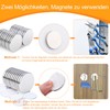Pack of 18 Neodymium Magnets Strong, 25 x 2 mm