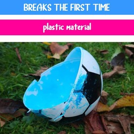 1 Set Gender Reveal Soccer Ball Powder Smoke, Boy or Girl Large Bag of Blue and Pink Powder, for Baby Gender Reveal Party Decoration Outdoor Game Props