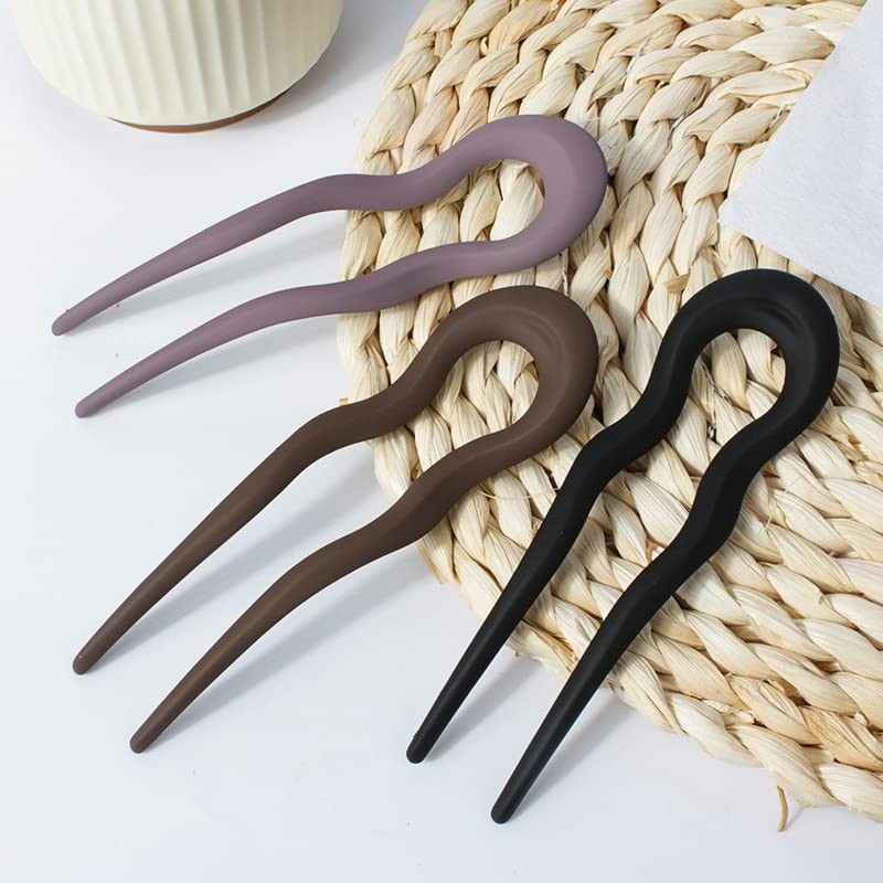 Nakanoya U-pin, Plastic, Resin, U-shaped Pin, U-shaped Comb, Hair Fork,