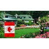GaryTodd Canada Garden Flag,12×18 Inch Outdoor Banner for Canadian Yard