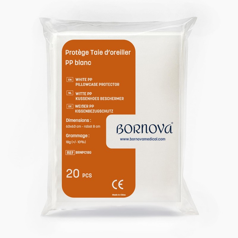 Disposable Non-Woven Pillow Cover – 63 x 63 cm with
