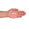 Pack of 50 Pozidriv Screw Lids 12mm Diameter Pozidriv Head