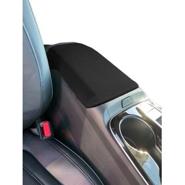 Car Console Covers Plus Hand Made in USA Designed for Hyundai Tucson Select Models with Console Image Shown 2022-2024 Neoprene Auto Armrest Center Console Cover Protector Black
