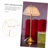 WHAMVOX Metal Lampshade Frames DIY Table Lampshade Frames Stable Lampshade