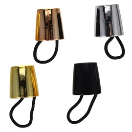 Ipetboom 4Pcs Ponytail Elastic Hair Ties for High Ponytails Stylish Hair Ropes and Glossy Hair Accessories for All Hairstyles