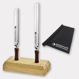 Sonic Energy TF-Set-2 Tuning Fork Set Day and Night 2-Piece with Keepdrum Cloth
