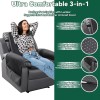 HOMBYS Recliner Chair Cushion for Elderly with Lumbar Support Pillow
