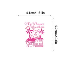 125pcs Pink Bible Verse Stickers Pack, Aesthetic Vinyl Waterproof Sticker Decals for Water Bottle,Laptop,Phone,Skateboard,Scrapbooking,Bumper for Kids Teens Adults for Party Supply Decor Favor……