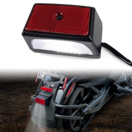 CPOWACE LED License Plate Light Compatible with Can-Am Spyder Accessories, Rear Fender Light Compatible with Spyder F3 (1PCS, Replace #710003348)