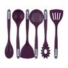Met Lux Purple Silicone Cooking Utensil Set - 6-Piece -