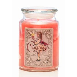 Courtney's Candles Peony Maximum Scented 26oz Large Jar Candle
