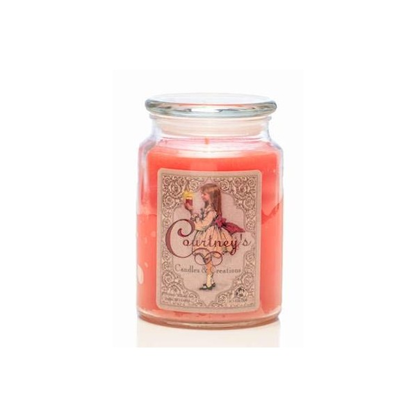 Courtney's Candles Peony Maximum Scented 26oz Large Jar Candle
