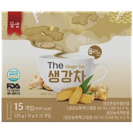 꽃샘 생강차 플러스 60T(15T x 4개) Flowering Ginger Tea Plus 60T (15T x 4 packs)