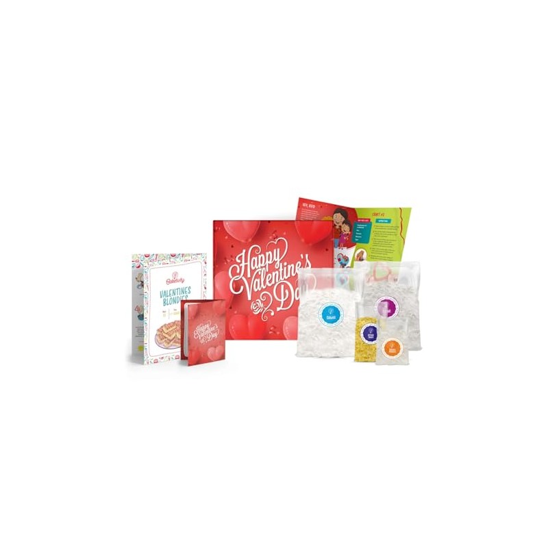 Valentine Day Blondies Deluxe Baking Kit