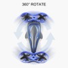 3 in 1 Drone RC Quadcopters Blue Air Water Ground