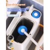 Joybos 2-in-1 Multi-Function Bucket, Trash Can & Disposable Toilet Brush