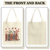 TOPJOWGA Fabric Bag, Cotton Bag, Printed Inspired Tote Bag, Women's
