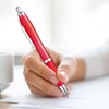ZENSCRIBE® Ergonomic Ballpoint Pen, Pack of 10, Premium Ballpoint Pen