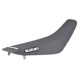Enjoy MFG 2010-2018 SUZUKI RMZ 250 Gripper Seat Cover   all GREY standard  LOGO #49