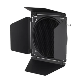 ayex Studio Barn Door Set - Large Barn Door with Honeycomb Attachment and Colour Filters