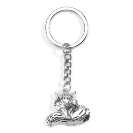 Fox Keyring, Forest Animal Pendant, Fox Decoration, Cuddly Toy, Small, Fox Gift for Children, Adults