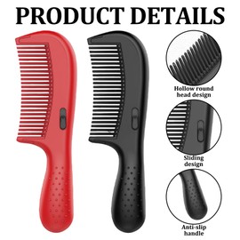 Dandruff Comb für Kopfhautmassage, 3 PCS Schuppenkamm,Schmutzentfernung und Haarwachstum,Ergonomischer Griff,Kopfhaut Kamm Ideal für Täglichen Gebrauch