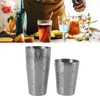 Stainless Steel Cocktail Shaker Engraved Martini Shaker Silver Japanese American