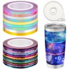 Patelai 69 Rolls Striping Tape for Tumblers Vinyl Pinstripe Nail