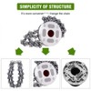 65Mn Trimmer Head Coil Chain Lines Brush Cutter Weed Eater
