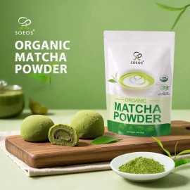 Polvo De Matcha Orgánico Para Lattes Y Hornear 57g                                                                                                    