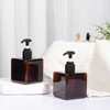 Pump Bottle, Refillable Plastic Empty Lotion Soap Dispenser Liquid Container