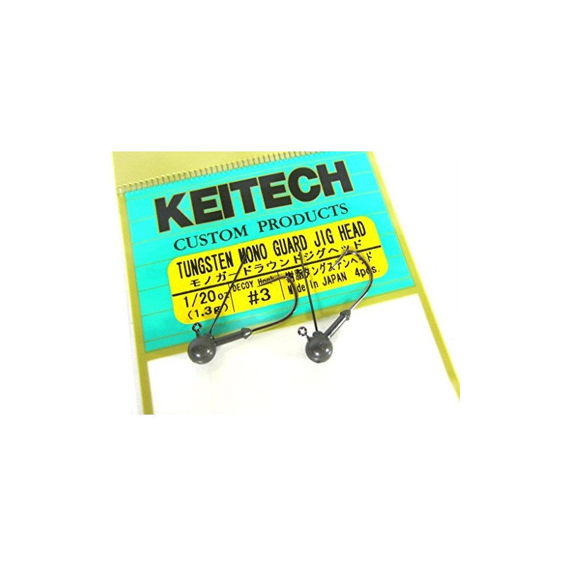 KEITECH(ケイテック) モノガードラウンドジグヘッド #2-1/32オンス