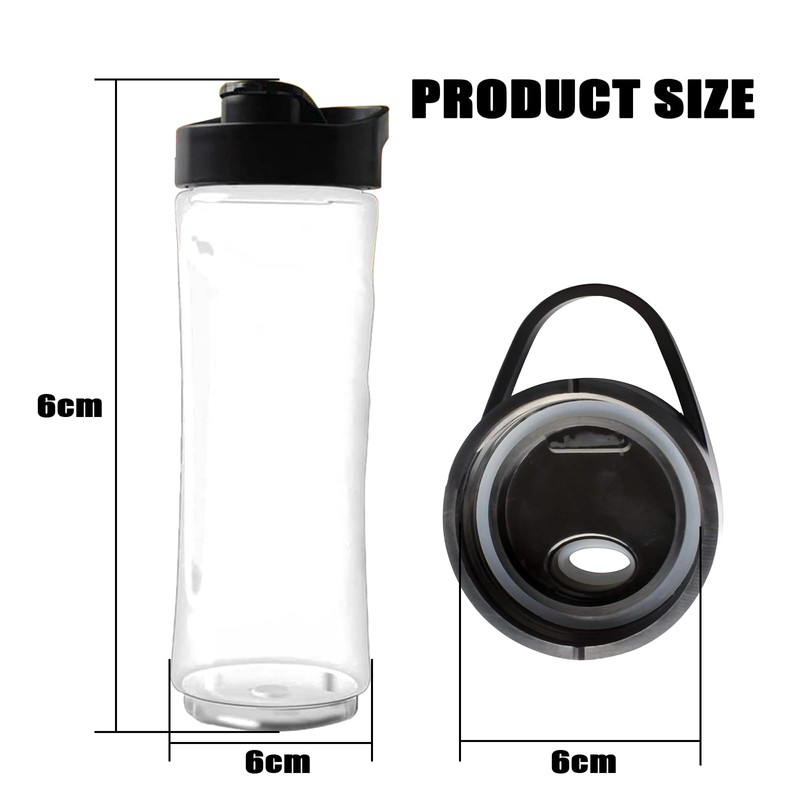 2Pcs Blender Cup, Sports Drink Bottle, Blend Active Bottles Only