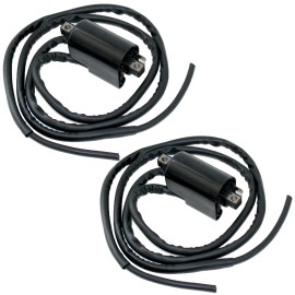 Caltric Set of 2 Ignition Coil for Suzuki GSX600F GSX750F Katana 600 750 1988-1997