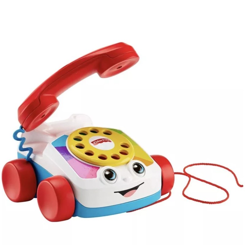 Fisher-Price Fisher Price Chatter Phone Telephone Pull Toy with Moving