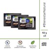 NEEM ERFRE Pack de 3 jabon de carbon activado 150g