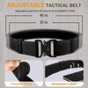 BittPicc 8 in 1 Police Utility Belt with 4 Pcs