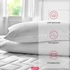 Pikolin Home - Ticking Pillowcase - 100% Cotton, white, 40