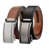 Chaberlu Automatic Belt Men's 2 Pieces, Leather Belt Ratchet Automatic
