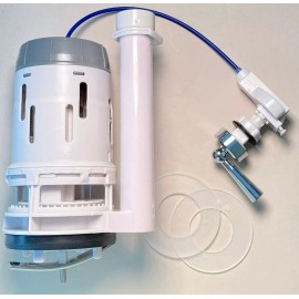 NUFLUSH Three inch (3.2") Dual Flush with Cable Flush Handle for 1 Piece Toilets