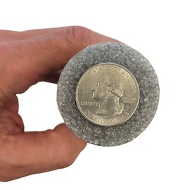 Oodles of Noodles 1.5 Inch x 35 Inch Solid Foam Foam Sticks for Craft Projects- 6 Pack - Grey