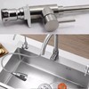 2Pcs Stable Kitchen Tap Support Bracket Inner Plate Split Flange